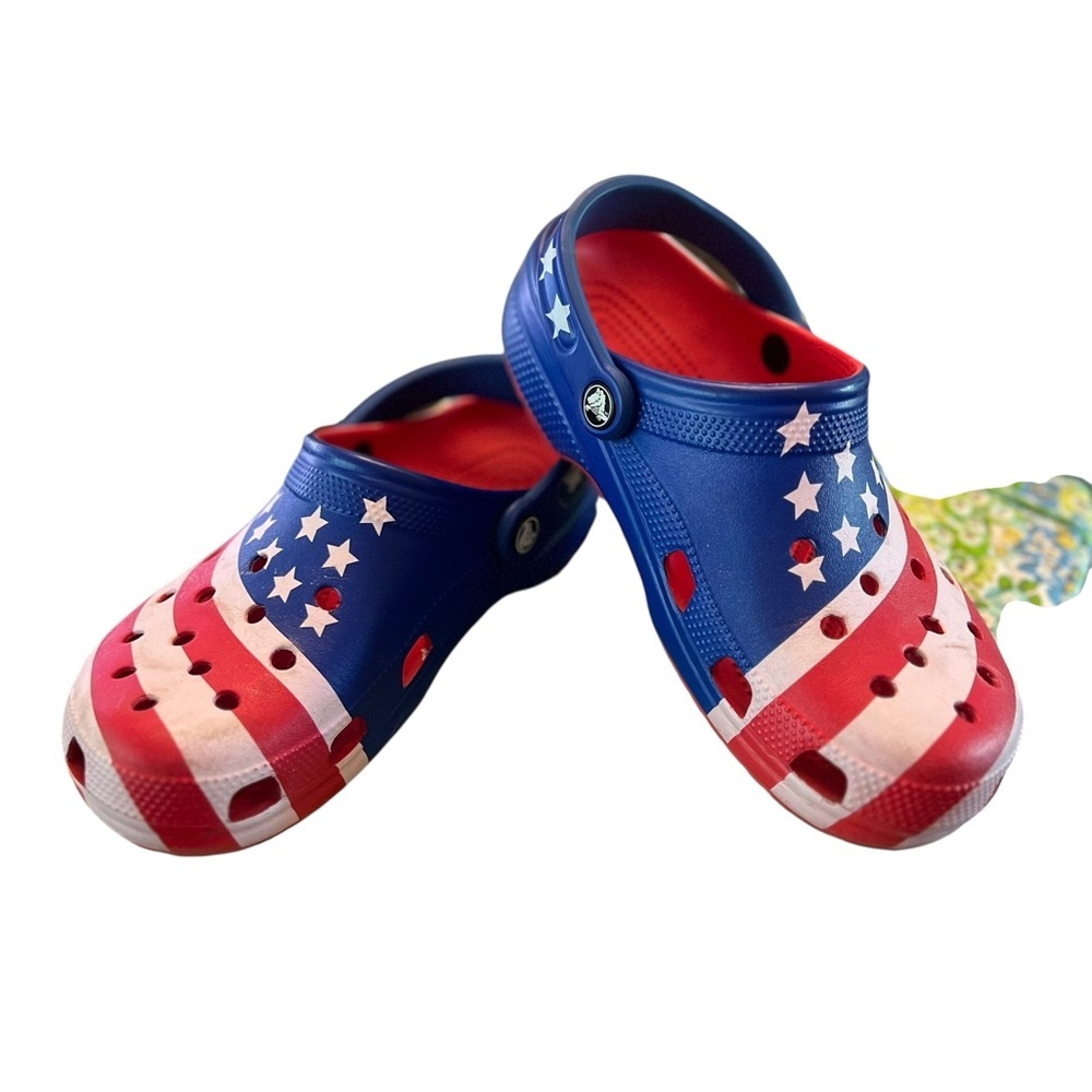 CROCS Unisex-Adult Classic United States Military Clogs size 6 men / 8 women - Picture 2 of 11